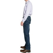 FULL BLUE 5 Pocket Denim Jeans, Regular Fit, Performance Stretch, Blue-Black, 44x32