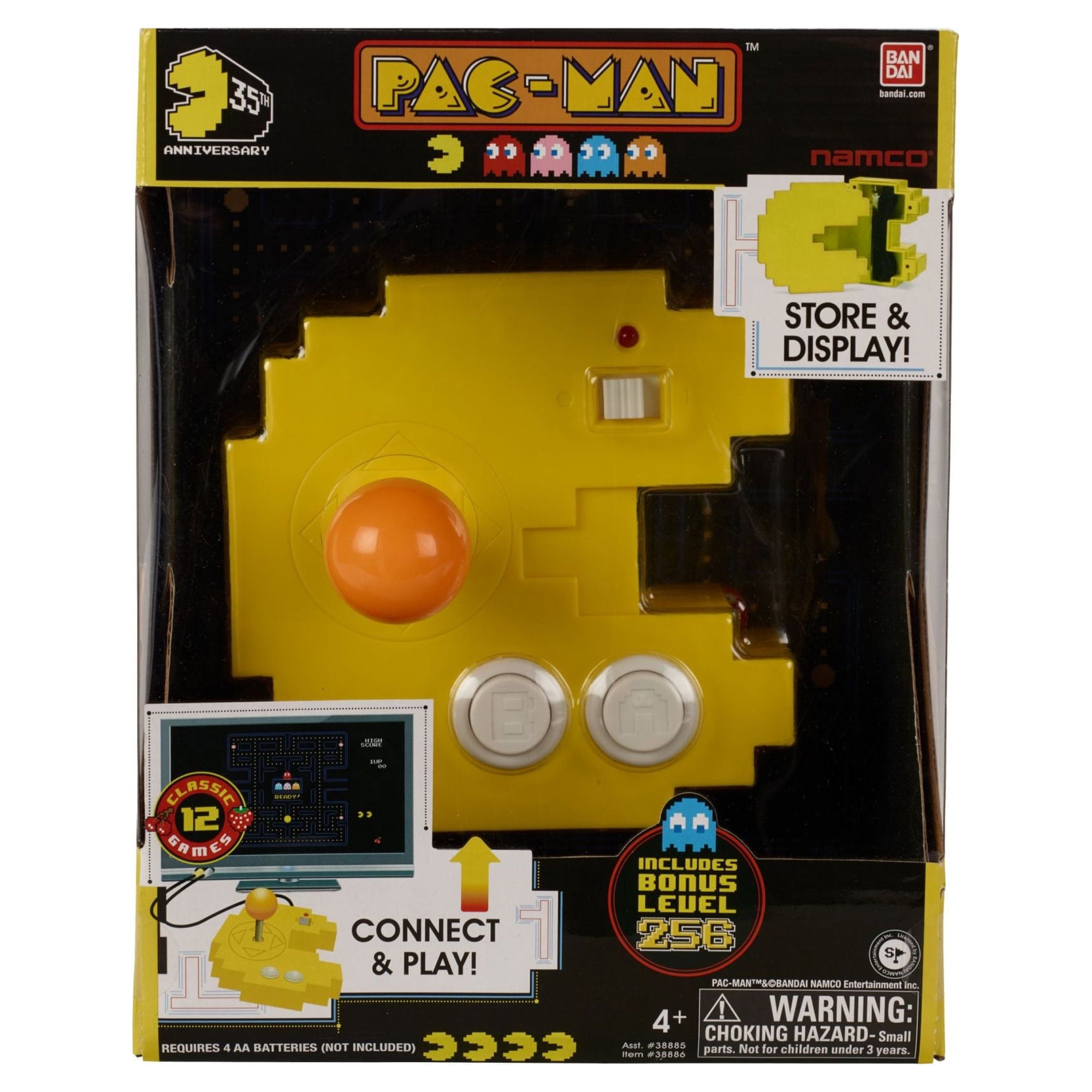 Pac Man All In One Gaming System-12 Games In Total-(C3)