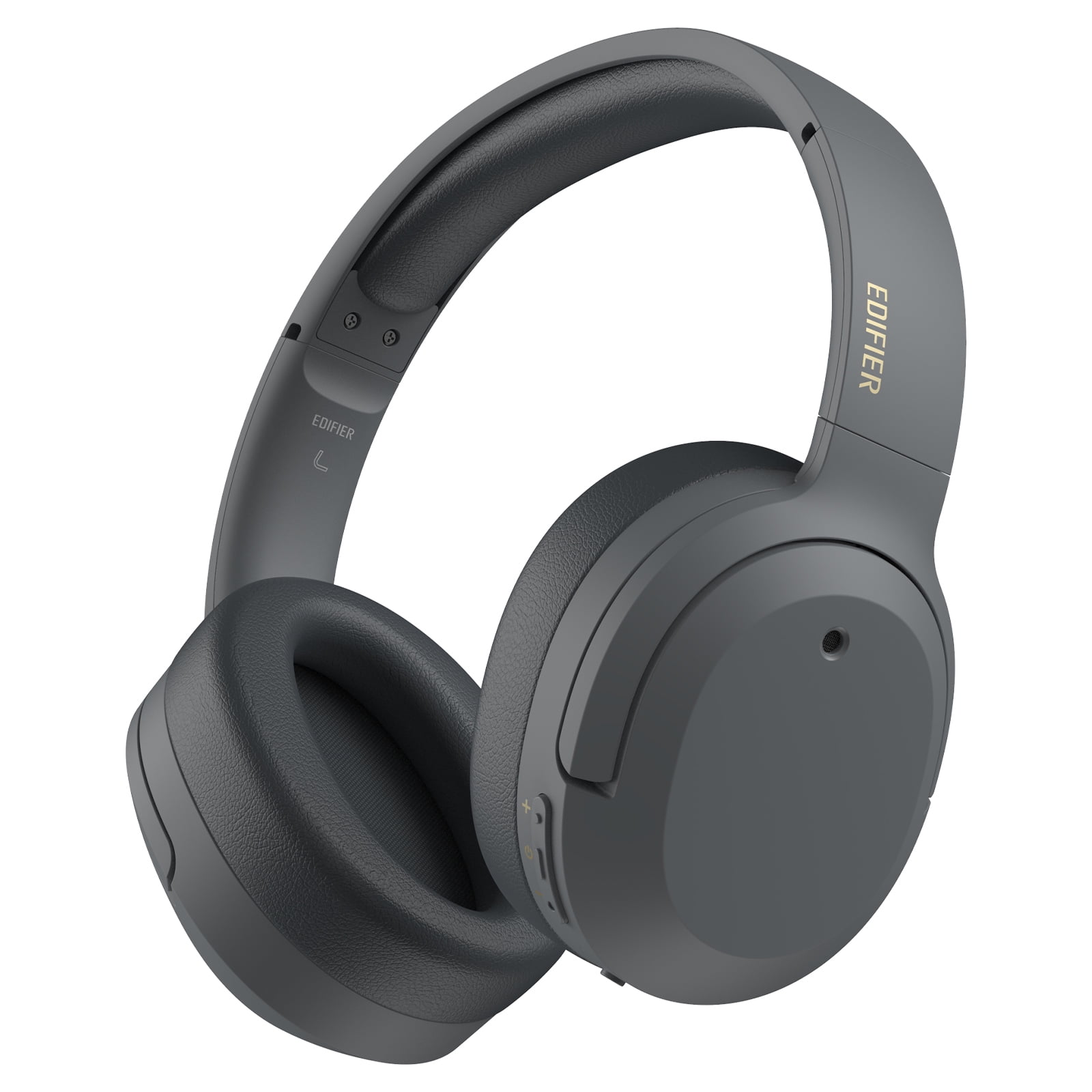 Edifier W820NB Plus Wireless Active Noise Cancelling Headphones, Holiday Gift, Grey