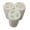 White, variant on Exfoliating Bath Loofah 3 Inch White,1Pc Exfoliating Bath Loofah,Sponge Natural Loofah Body Shower Bathroom Products