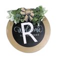 thumbnail image 2 of YAOMOBB Couronne Décorative de Ferme pour Porte d'Entrée avec Fausse Décoration de Fleurs Style Rural, 2 of 6