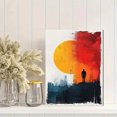 thumbnail image 2 of Qisvanset 12x16 Inch Be Still And Know Quote Canvas Wall Art, Colorful Scripture Minimalist Religious Home Decor, 2 of 8