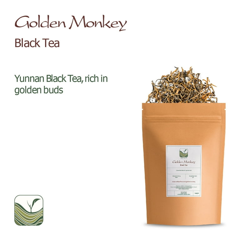 Yunnan Black Tea Dian Hong Golden Needle Jinya Golden Monkey Chinese Tea 150g/Bag (150g*2