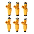 thumbnail image 3 of 6 Inyectores De Combustible M02710x6, Pieza De Reparación Premium Para 4.0L, 3 of 8