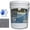 Sea gray, variant on Epoxy Colored Sand Floor Paint, Self leveling Epoxy Floor Paint for Indoor and Outdoor, Wear resistant, Excellent Results on Concrete and Flat Adobe Surfaces