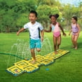 thumbnail image 5 of Bluescape Summer Hopscotch Sprinkler Game Inflatable Mat for Kids Outdoor Play for Ages 3+, 5 of 10