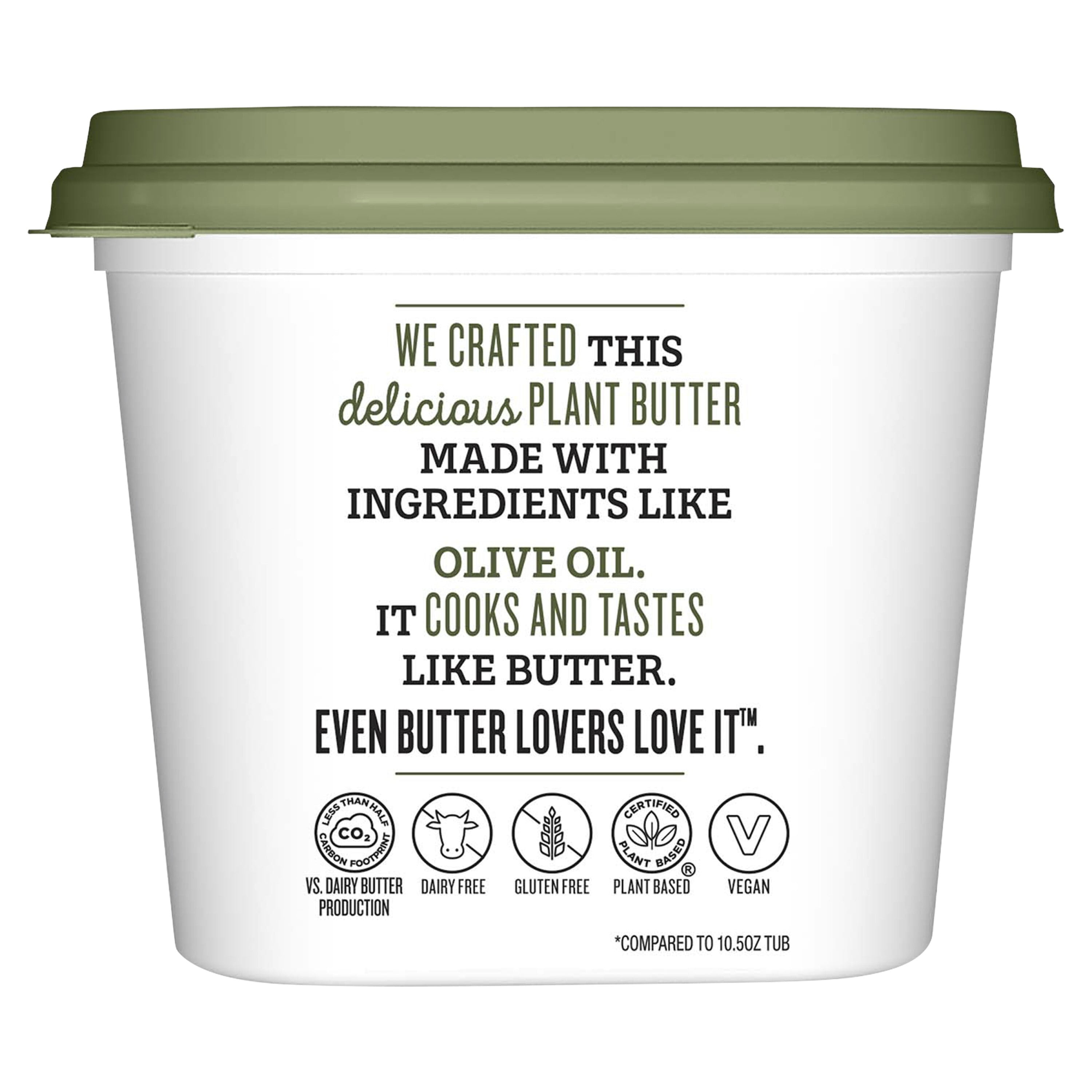 Country Crock Plant Butter with Olive Oil, 14 oz Tub (Refrigerated)
