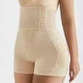 thumbnail image 3 of SWSMCLT Women's High Waist Body Shaper Shorts Seamless Tummy Control Waist Trainer Cincher Padded Thigh Butt Lifter Shapewear Panties Hip Enhancer Girdle Underwear Nude Beige X-Large, 3 of 4