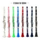 thumbnail image 4 of Clarinete Clarinete ABS 17 teclas bB Clarinete binocular soprano plano con paño de limpieza Guantes 10 lengüetas Destornillador Estuche de lengüeta Instrumento de viento de madera, 4 of 6