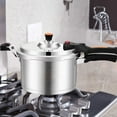 thumbnail image 6 of Stainless Steel , Slow Cooker Pressure Canning Pot, Nonstick Rice Cooker Cooking Pot for Home, Kitchen, Gas or Electric 5L 22cmx19cm, 6 of 9