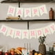thumbnail image 5 of Banner CROWNOS de arpillera para feliz cumpleaños, decoración rústica rosa, 5 of 6