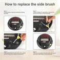 thumbnail image 4 of Side Brush Replacement Parts for 900 800 Series, 980 960 860 850 861 866 870 890 Vac Edge-Sweeping Brushes., 4 of 5