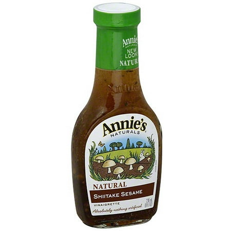 Annie's Naturals Natural Shiitake Sesame Vinaigrette, 8 oz (Pack of 6)