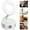 White, variant on Upgraded Magnetic Car Phone Holder with 96LBS Suction, 360° Rotation Mount for MagSafe Compatible iPhone Android Car Dashboard-Black
