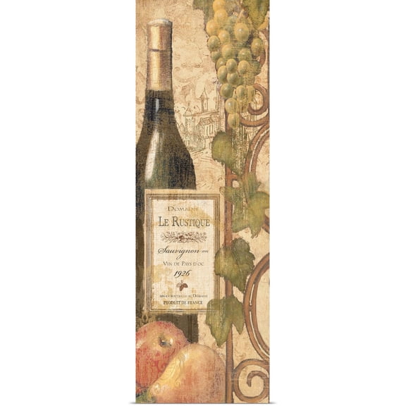 Great BIG Canvas | Rolled John Zaccheo Poster Print entitled Wine Tasting V