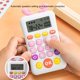 thumbnail image 5 of Injueey Calculadora Linda portátil Juego de aprendizaje interactivo Juguetes Pensamiento Máquina de entrenamiento Suministros Niños Bebé Kits de experimentos de química, 5 of 6