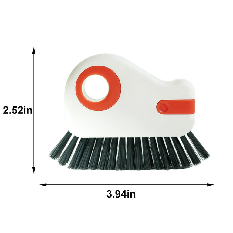 Detachable Washable Snap Window Groove Cleaning Brush Hand-held Crevice  Cleaner Tools Magic Window Cleaning