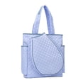thumbnail image 4 of Lipstore Tennis Bag Racket Tote Seperate Compartment Portable Rackets Bag for Gym Man Blue, 4 of 8