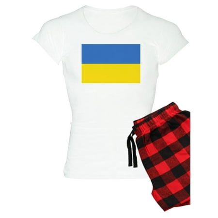 

CafePress - Ukraine Flag Pajamas - Women s Light Pajamas