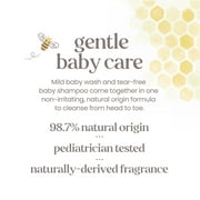 Burts Bees Baby Calming Shampoo and Wash, Lavender Scent, Tear-Free, 21 fl oz