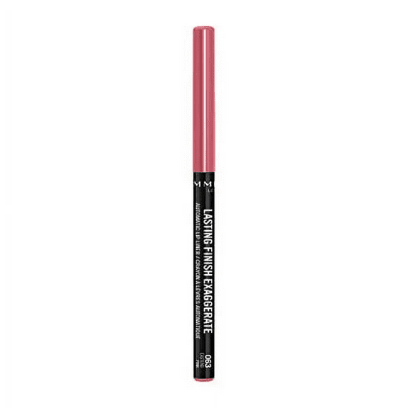 Lasting Finish Exaggerate Automatic Lip Liner, 63 Eastend Pink, Shelf Pack of 3