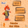 thumbnail image 2 of Peluche Suave Ruz Disney (Nick Wilde 17 cm Naranja), 2 of 5