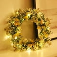 thumbnail image 4 of Easter Wreath Spring Wreaths for Front Door- Artificial Door Wreath for Front Door with Natural Vine for Home Decor, Easter Wreath, Home Decoration B, 4 of 8