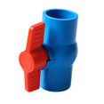 thumbnail image 5 of PVC Ball Two Way Plumbing Fixtures T Handle Water Shut Off for Landscape and Irrigation Swimming Pool Equipment Water Treatment , blue 40mm, 5 of 8