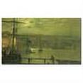thumbnail image 3 of Trademark Fine Art "A View of Whitby Harbor at Moonlight" Canvas Art by John Grimshaw, 3 of 3