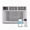 With WiFi, variant on Kicctian 12000 BTU Window Air Conditioner, 3-in-1 Cooling, Fan & Dehumidifier with Wi-Fi & Remote Control, Energy Efficient, Quiet Operation, Reusable Filter, 115V for Rooms up to 550 Sq.Ft, White