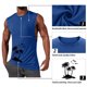 thumbnail image 1 of Camiseta sin mangas de cuello redondo para hombre, jersey deportivo de alta elasticidad, cuello redondo, sin mangas, ropa deportiva para hombre musculoso, camiseta sin mangas de algodón para hombre, 1 of 6