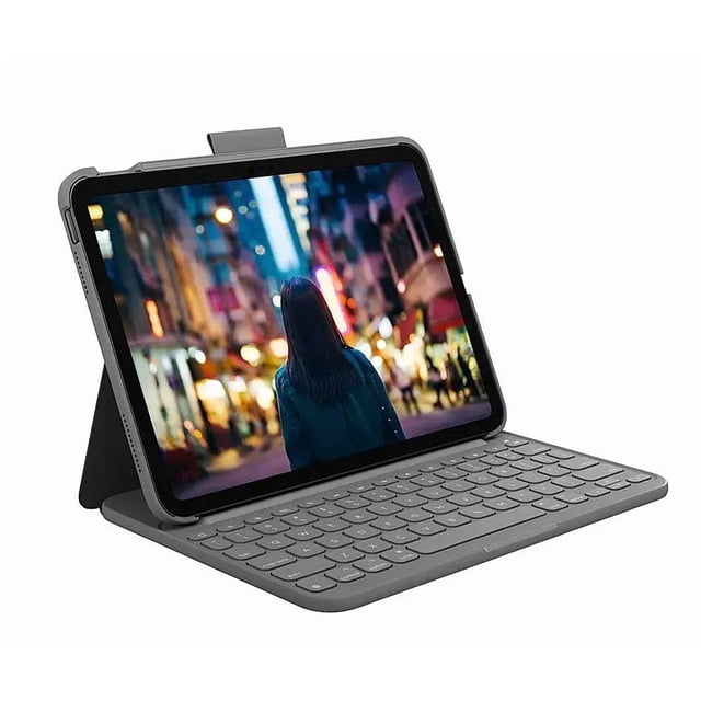 Funda con teclado Logitech Slim Folio para Apple iPad de décima generación