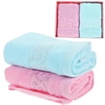 thumbnail image 1 of Home Use Cotton Towel Towels Gift 1Set Absorbent Bath Sheet Lightweight, 1 of 5