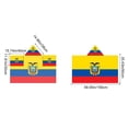thumbnail image 3 of Decoración del hogar, decoración de habitaciones, decoración de paredes 2026 EE. UU. Canadá México Fútbol Chal Bandera Capa Bandera del cuerpo del fanático Banderas de manga de poliéster, 3 of 6