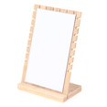 thumbnail image 2 of Présentoir à Bijoux, Planche en Bois, Vertical avec Support de Rangement, pour Style de Spectacle-Blanc, 2 of 8