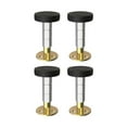thumbnail image 1 of 4 Uds. Tapones para cabecera, fijador de tapones para cabecera, topes de ruido para cama, soporte para marco de cama, pared de cama para cabeceros de Altura 84 a 110 mm, 1 of 8