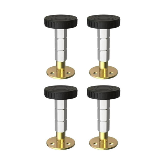 4 Uds. Tapones para cabecera, fijador de tapones para cabecera, topes de ruido para cama, soporte para marco de cama, pared de cama para cabeceros de Altura 84 a 110 mm