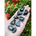 thumbnail image 2 of Shungite Tumbled Stones, Polished Natural Shungite Gemstone, Shungite Healing Crystals (Shungite, 10 Pound), 2 of 9