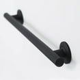 thumbnail image 4 of 42-inch Coronado Designer Straight Bathroom Shower Grab Bar, Stainless Steel, Matte Black, 4 of 5