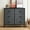 Gray, variant on Sybels Storage Dresser with 9 Drawers, Anti-Tip Fabric Chests Organizer Tower Furniturefor Bedroom, Closet, Hallway, Entryway, Black