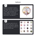 thumbnail image 2 of Bearachild Globos de matrimonio Papel de aluminio de 18 pulgadas Decoración para el hogar Fiestas Adorno de montaje Superficie gruesa Suministros de boda Kits de decoración para fiestas H Bearachild HA060630-08, 2 of 6