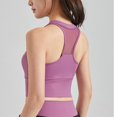 thumbnail image 2 of Mujeres de malla transpirable a prueba de golpes acolchado gimnasio correr encaje perfecto Yoga chaleco gimnasio sujetador Tops Sexy sujetadores deportivos para mujer gimnasio Top, 2 of 5
