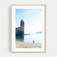 thumbnail image 2 of Collioure’s Iconic Bell Tower on the Costa Brava - Photography Seaside Coastal Architecture Beach Landscape Ocean Unframed Wall Art Print 32 x 48 inches, 2 of 60