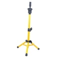 thumbnail image 2 of Trípode para cabeza de maniquí de peluquería premium para práctica de pelucas Amarillo, 2 of 7