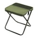 thumbnail image 1 of Taburete plegable al aire libre taburete para campamento portátiles multifuncionales para adultos taburetes de pesca para viajes de mochilero de playa Verde, 1 of 8