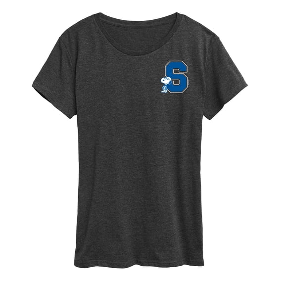 Peanuts - Snoopy School - Women's Short Sleeve Graphic T-Shirt