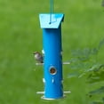 thumbnail image 4 of Perky-Pet 391 Wild Bird Feeder, 13-1/4 in H, 1 lb, Metal, Blue, Powder-Coated, Hanging Mounting, 4 of 8