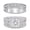 Men's Size 8 & Women's Size 10, variant on His and Her Wedding Rings Set Couple Rings Princess Round Cut Silver Plated Men Wedding Band Engagement Promise Rings Size 12&6