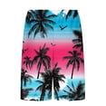 thumbnail image 6 of Thousandth Men Casual Beach Shorts Hawaiian Breathable Swim Trunks Quick Dry Board Shorts Loose Fit Breathable Drawstring Summer Vacation Shorts, 6 of 8