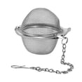 thumbnail image 1 of Tea Infuser Versatile Stainless Steel Seasoning Ball Durable Tea Strainer Ball for Loose Leaf Tea And Spices, 1 of 8